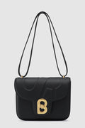 alba bag large in black by buttonscarves