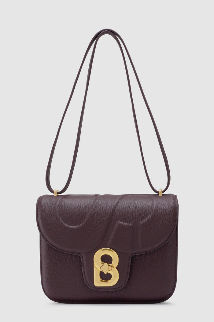 alba bag large in burgundy by buttonscarves