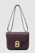 alba bag large in burgundy by buttonscarves