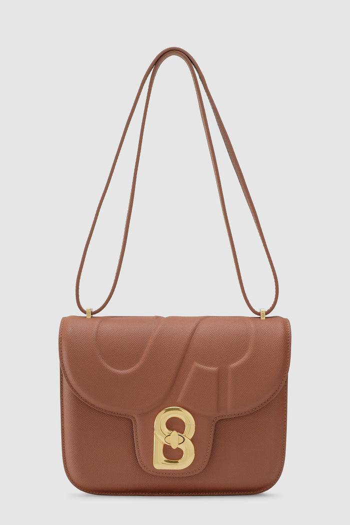 alba bag large in caramel by buttonscarves