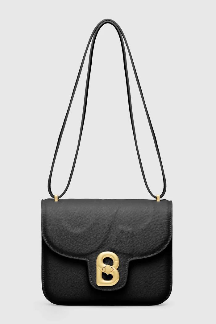 alba bag medium in black by buttonscarves