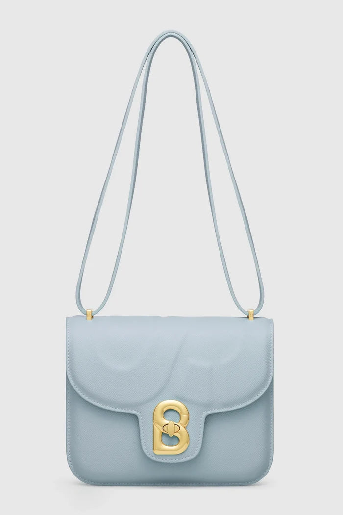 alba bag medium in blue by buttonscarves