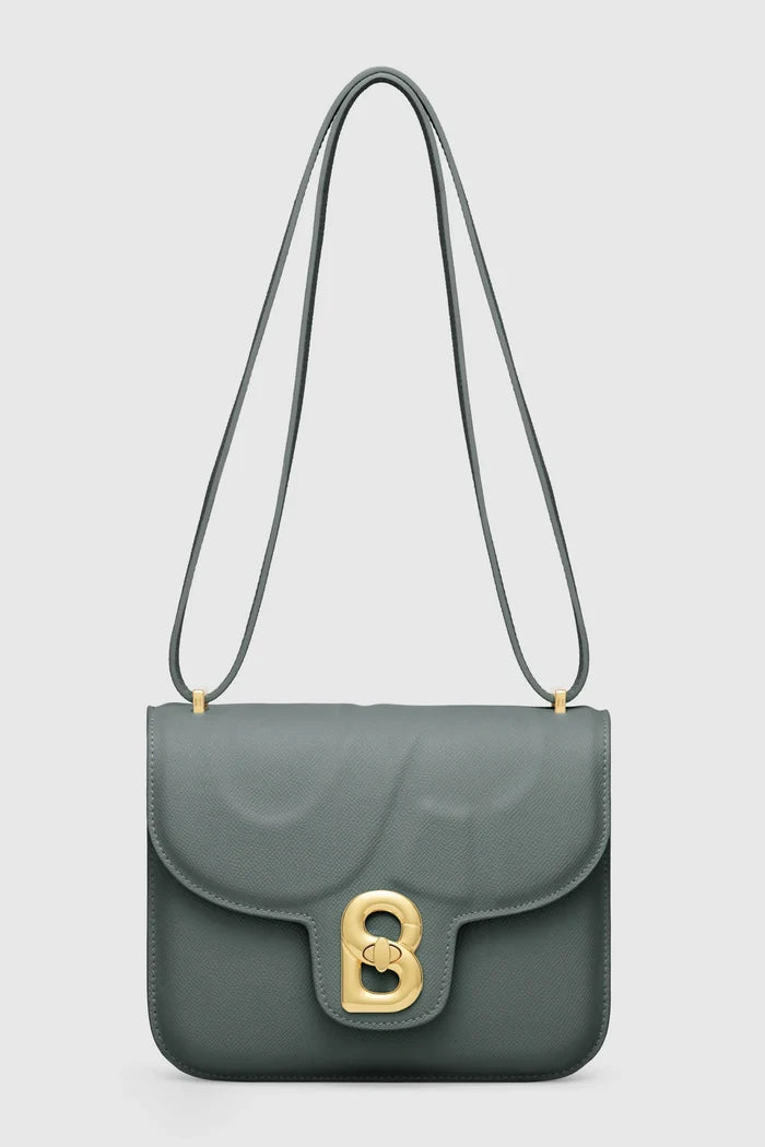 alba bag medium in green by buttonscarves