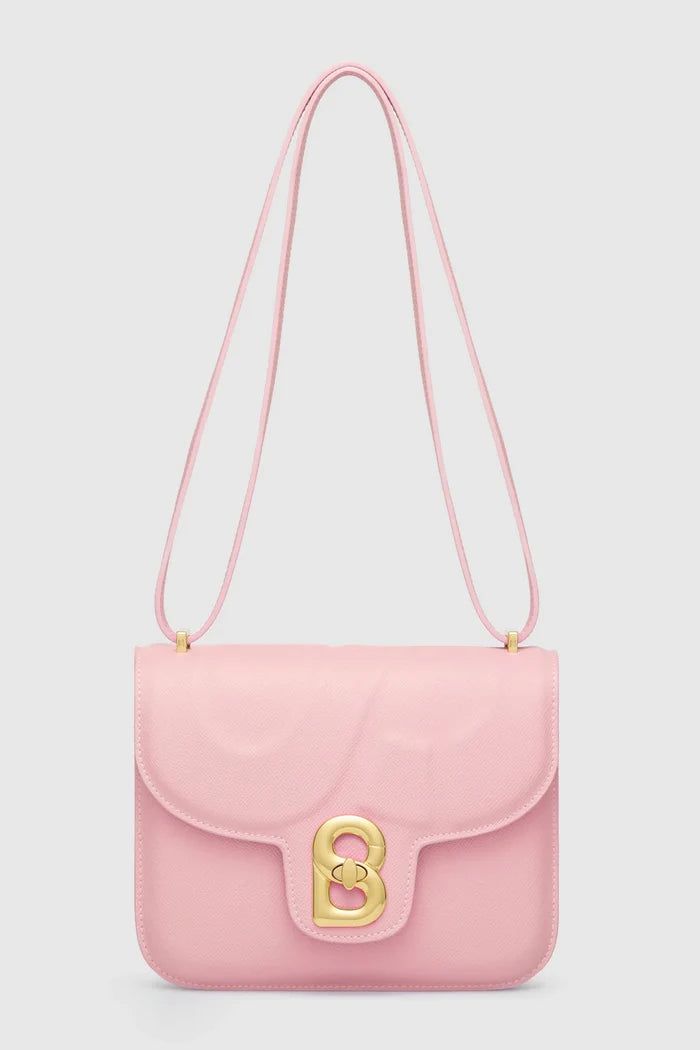 alba bag medium in pink by buttonscarves