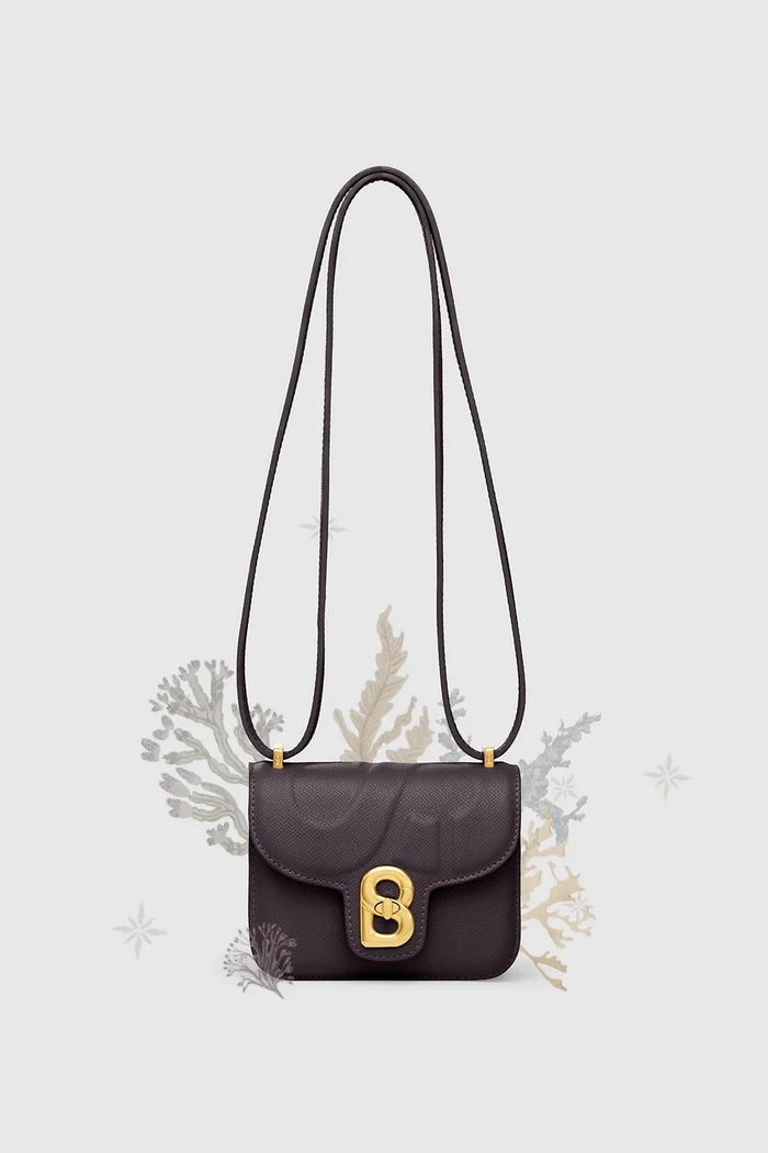 alba bag mini in burgundy by buttonscarves
