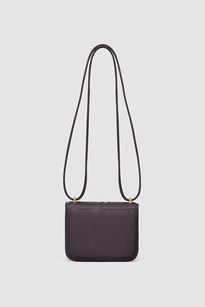 alba bag in burgundy by buttonscarves back view