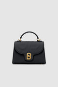 alda bag black by buttonscarves