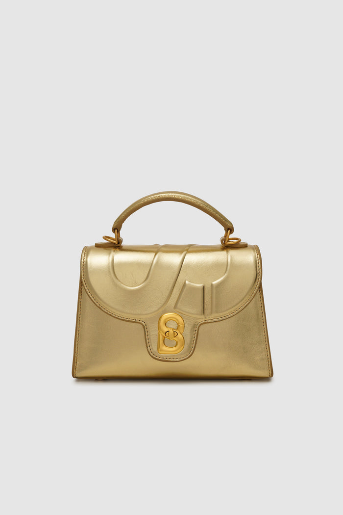alda bag gold by buttonscarves