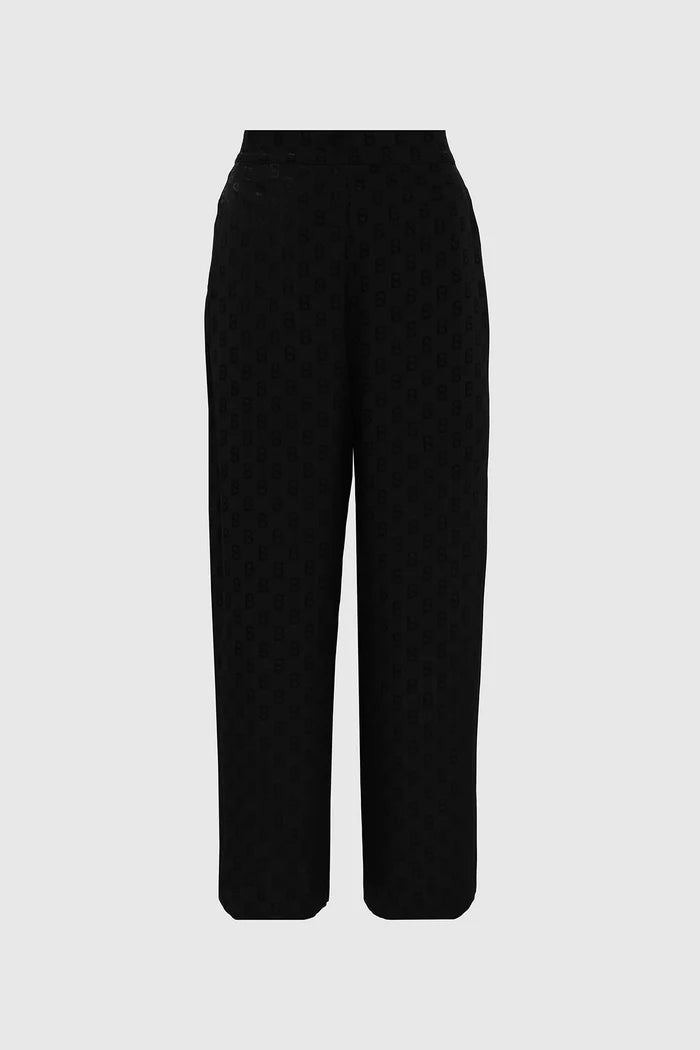 aleena pants in black by buttonscarves