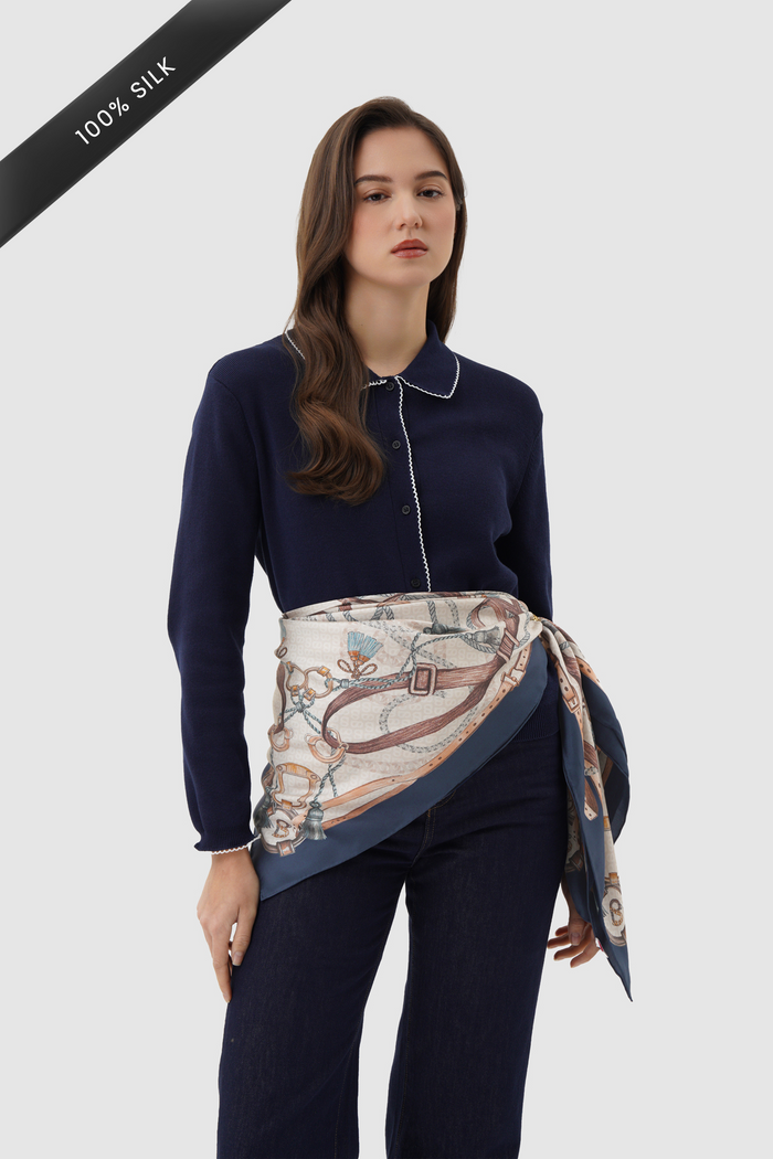 100% Silk / Regular (100 x 100 cm)