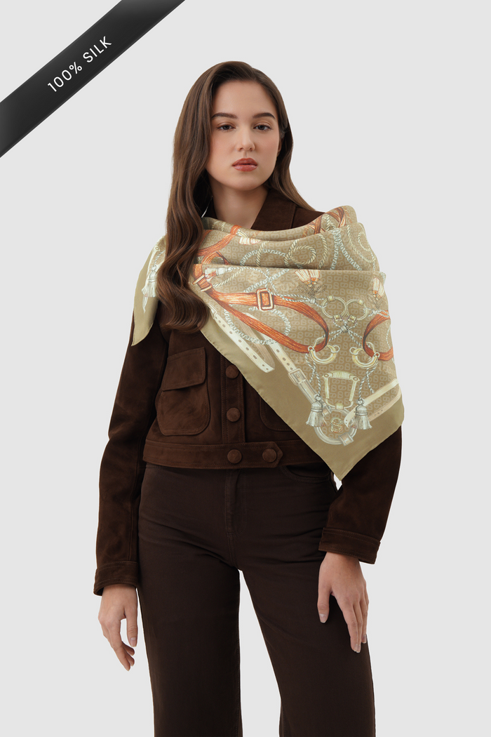 100% Silk / Regular (100 x 100 cm)