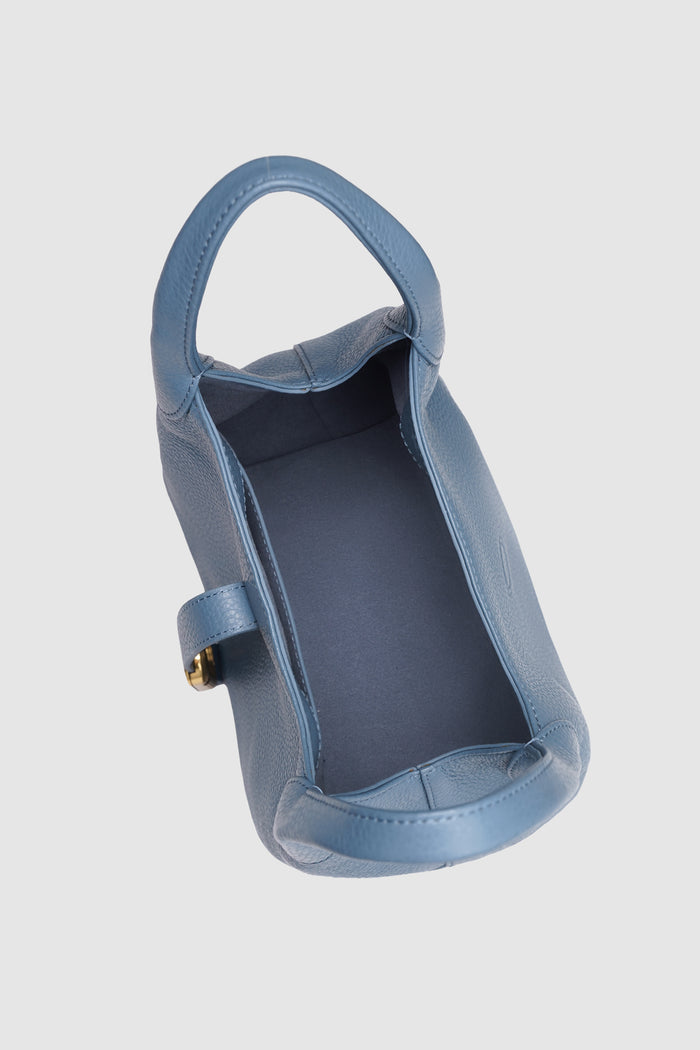 alexandra shoulder bag in blue fairy by buttonscarves interior