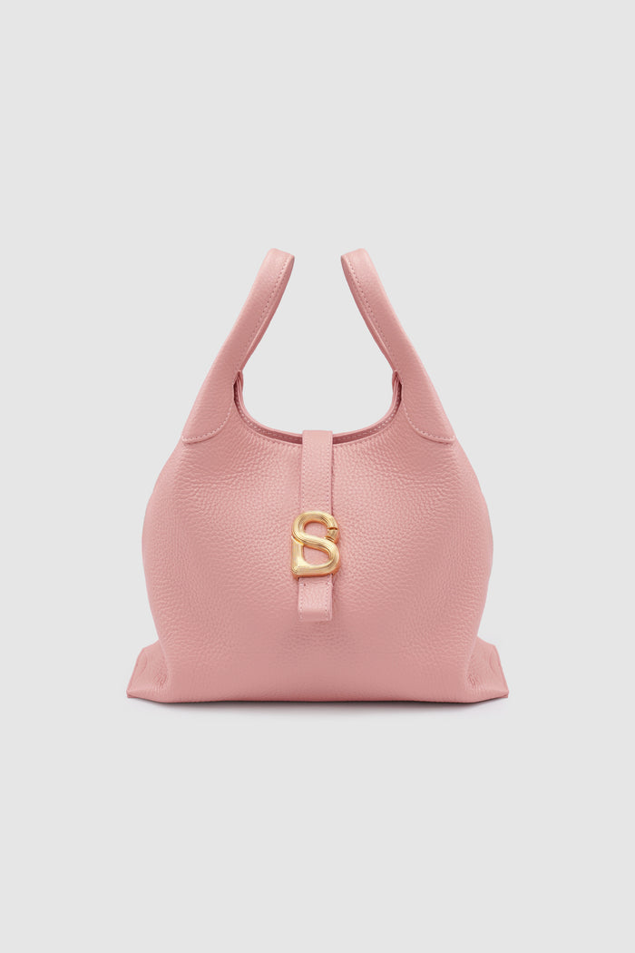 alexandra shoulder bag in blush by buttonscarves
