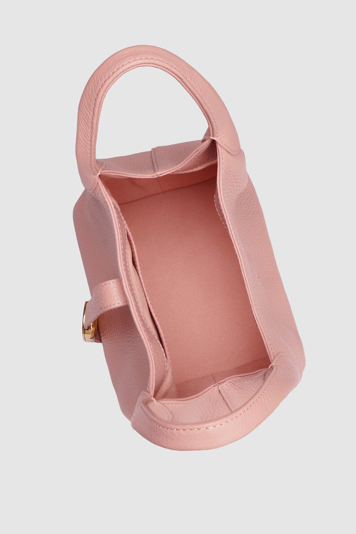 alexandra shoulder bag in blush by buttonscarves interior