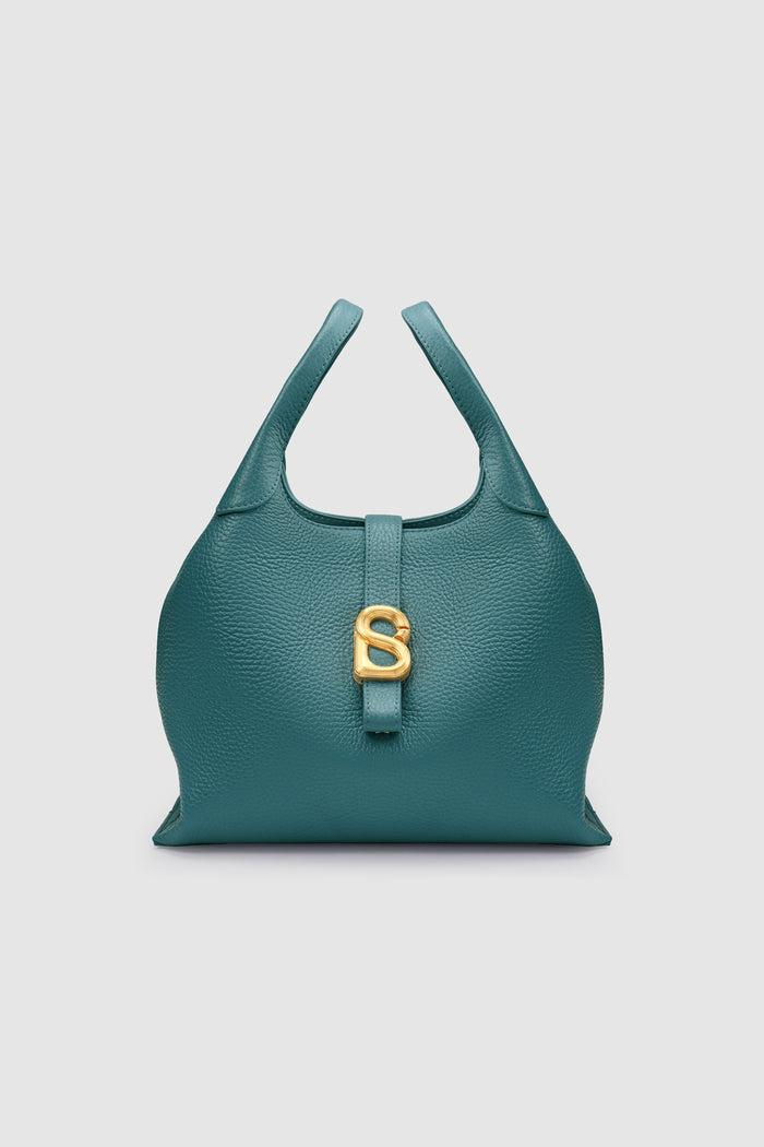 alexandra shoulder bag in jeans by buttonscarves