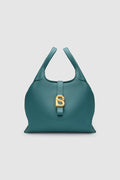 alexandra shoulder bag in jeans by buttonscarves