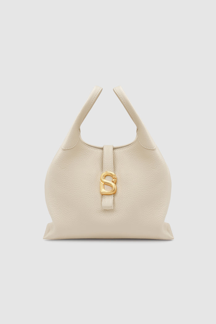 alexandra shoulder bag in lamb by buttonscarves