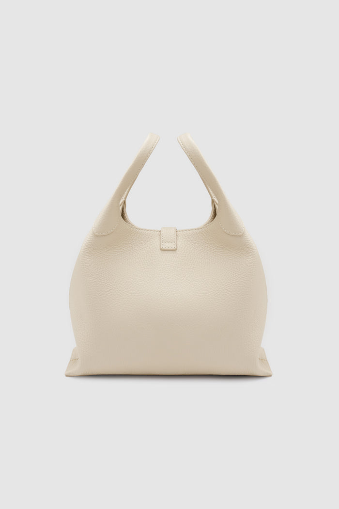 alexandra shoulder bag in lamb by buttonscarves back view
