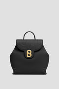 alma backpack in black by buttonscarves