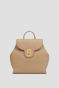alma backpack in clay by buttonscarves
