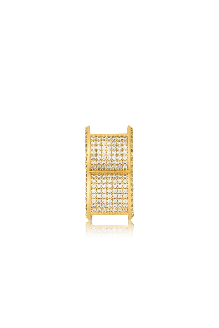 Alva Ring Brooch - Gold
