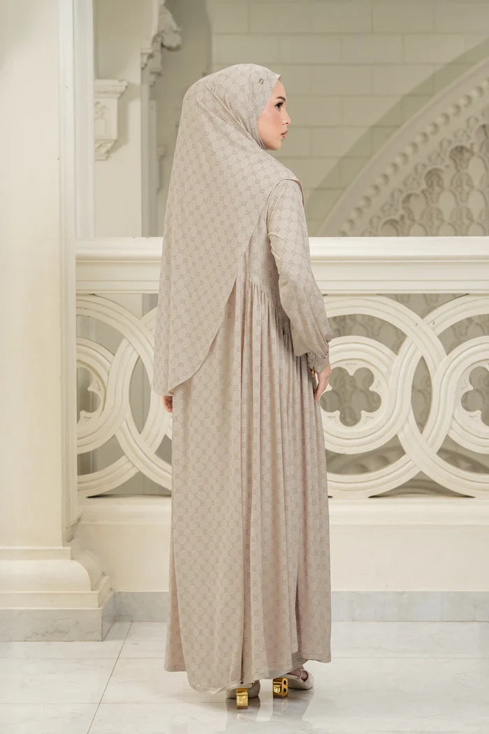 Amina Set Dress - Cream