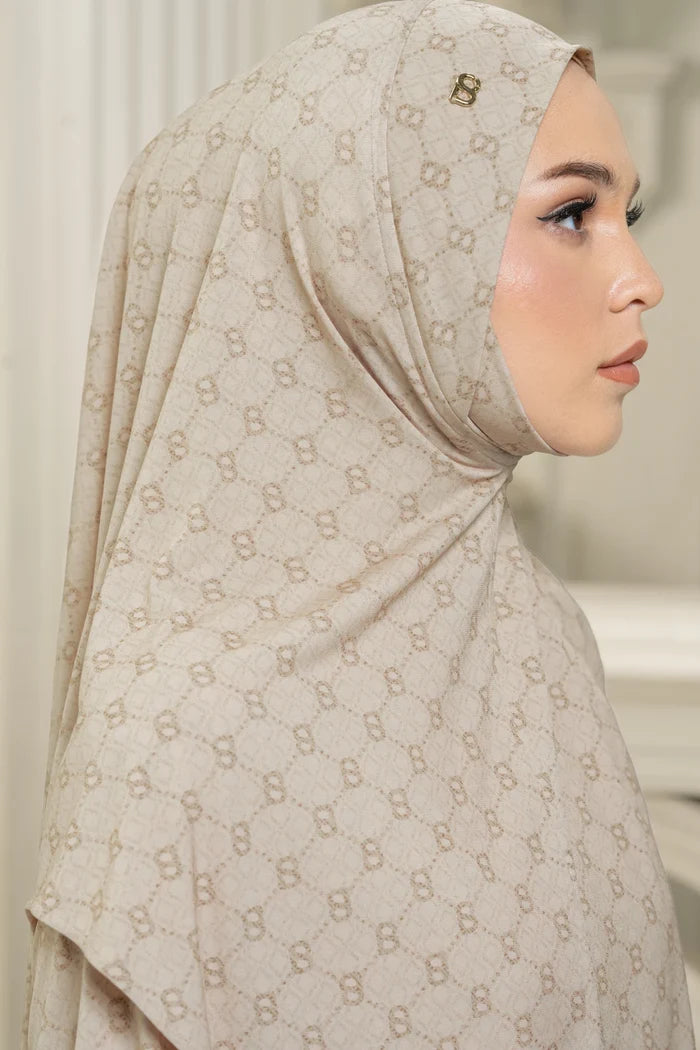 Amina Set Dress - Cream