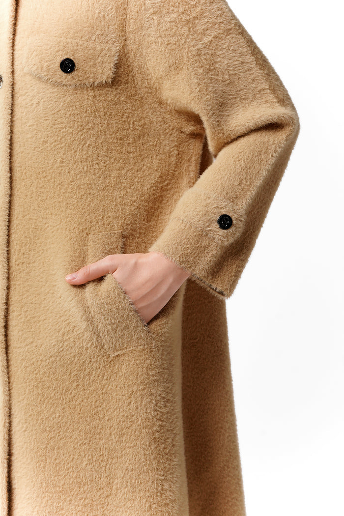 Ansley Coat - Camel