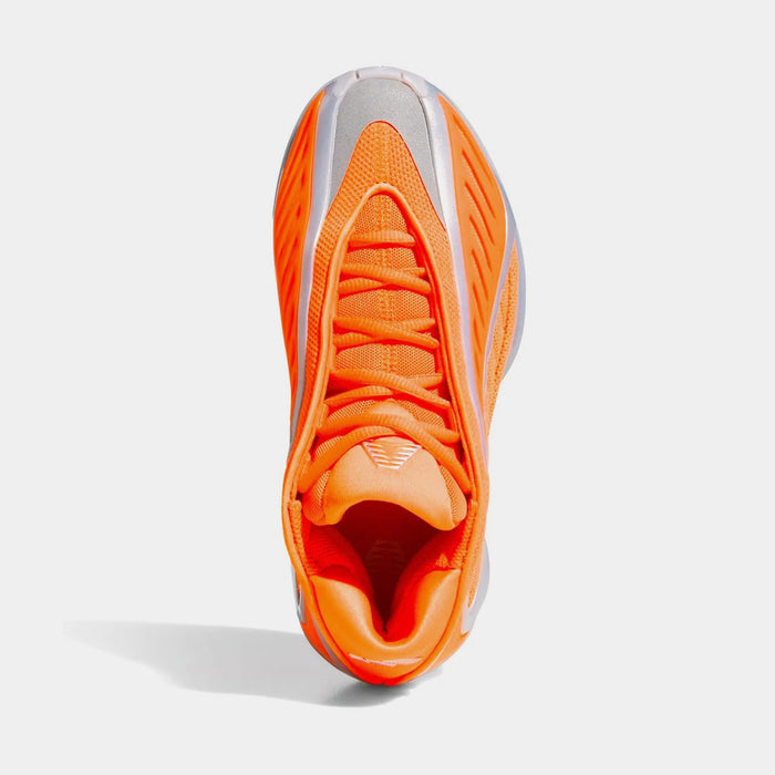 Anthony Edwards 2 All Star Mens Basketball Shoes (Lucid Orange/Silver Metallic/Grey One)