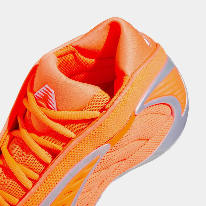 Anthony Edwards 2 All Star Mens Basketball Shoes (Lucid Orange/Silver Metallic/Grey One)