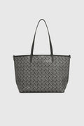 anya tote bag in black by buttonscarves
