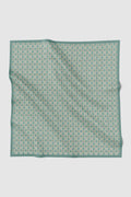 anyam printed square scarf in stormy sea by buttonscarves