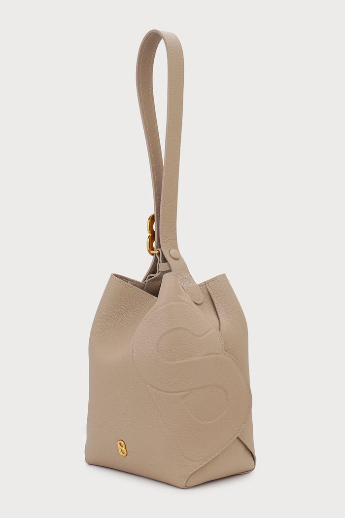 Aria Bucket Bag - Clay