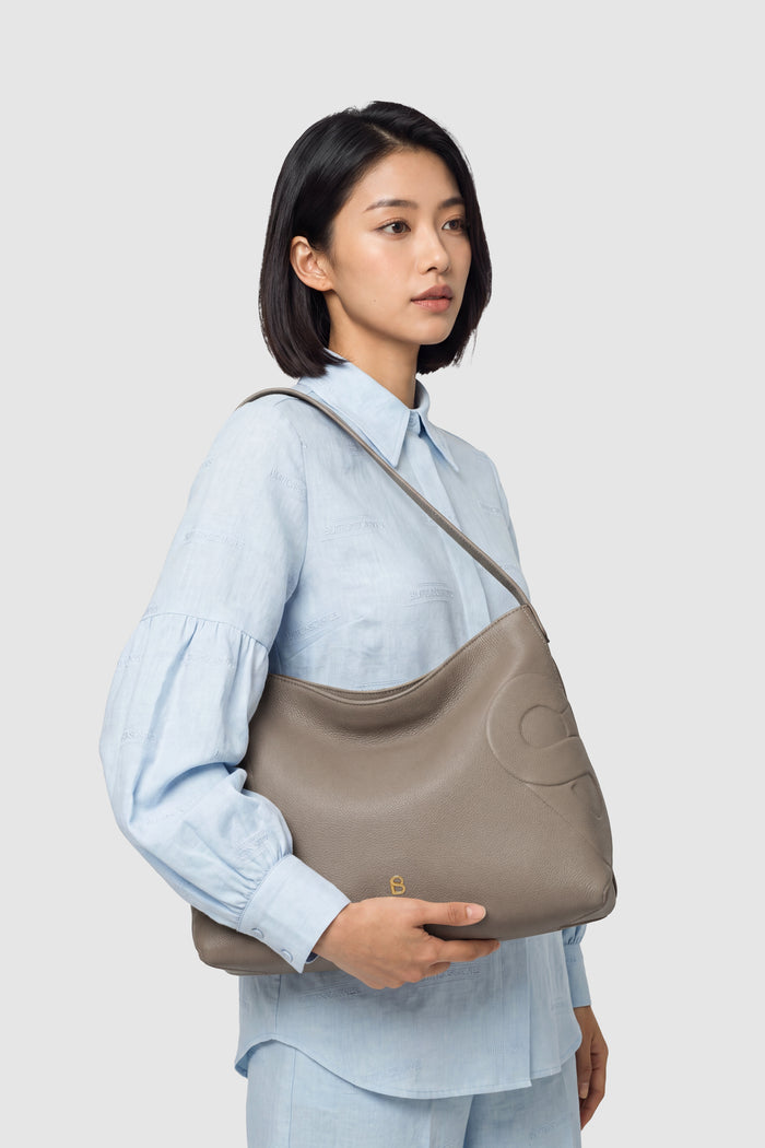 Aria Hobo Bag - Creta