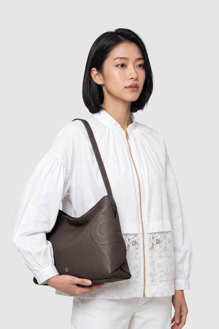 Aria Hobo Bag - Praline