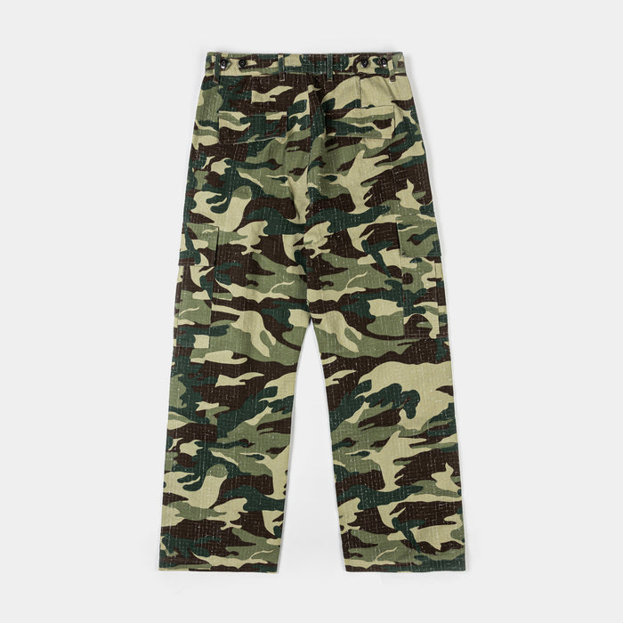 Army Camo Cargo Mens Pants (Green/Brown)