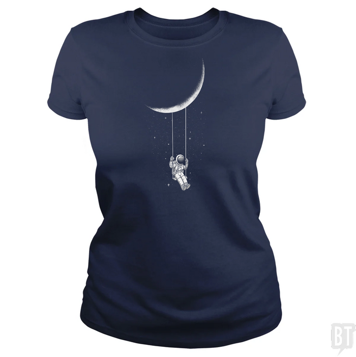 Classic Ladies Tee / Navy Blue / S