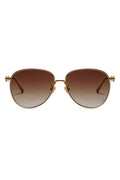 Audrey Sunglasses - Gradient Brown