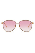 Audrey Sunglasses - Gradient Pink