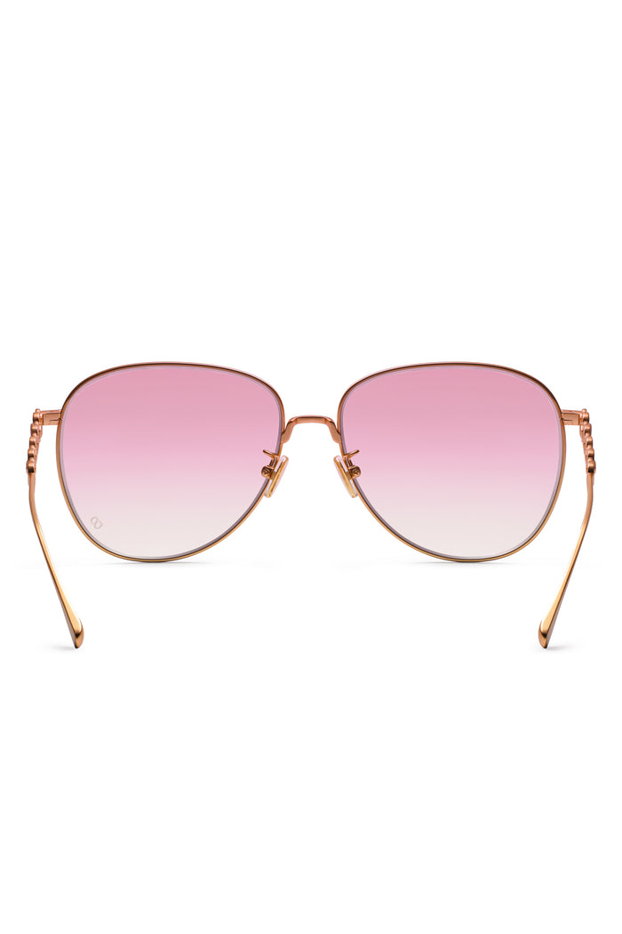 Audrey Sunglasses - Gradient Pink