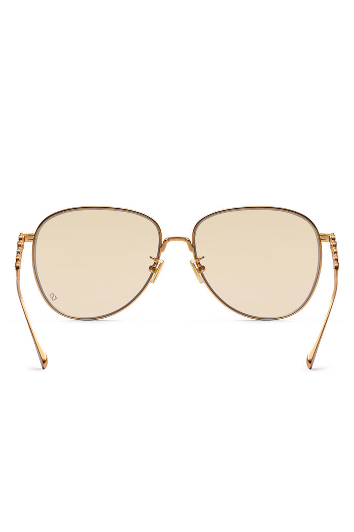 Audrey Sunglasses - Light Brown