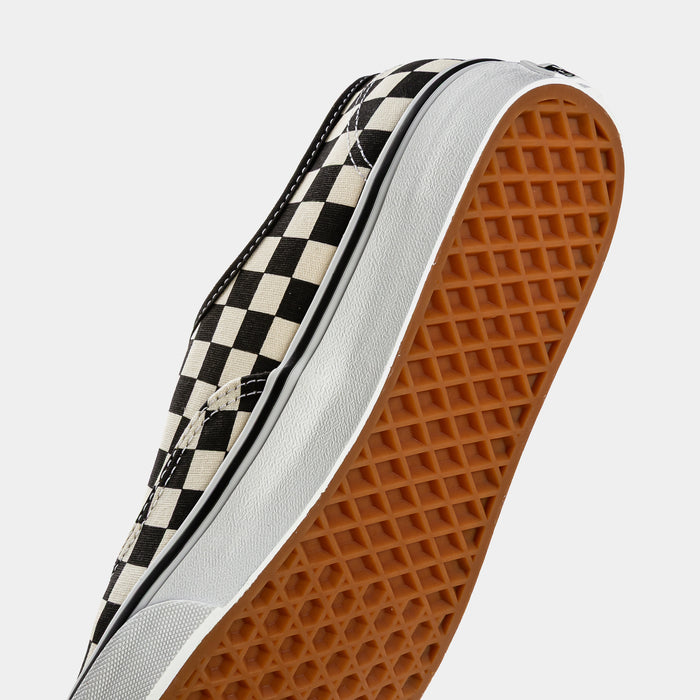 Authentic Checkerboard Mens Skate Shoes (Black/White)