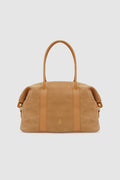 aveline bag in brown by buttonscarves