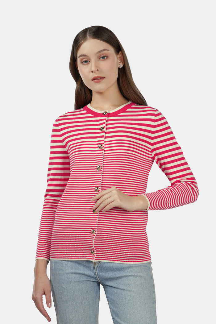 Ayra Cardigan - Fuschia