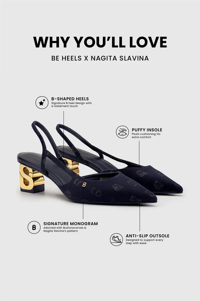 Be Heels - Navy