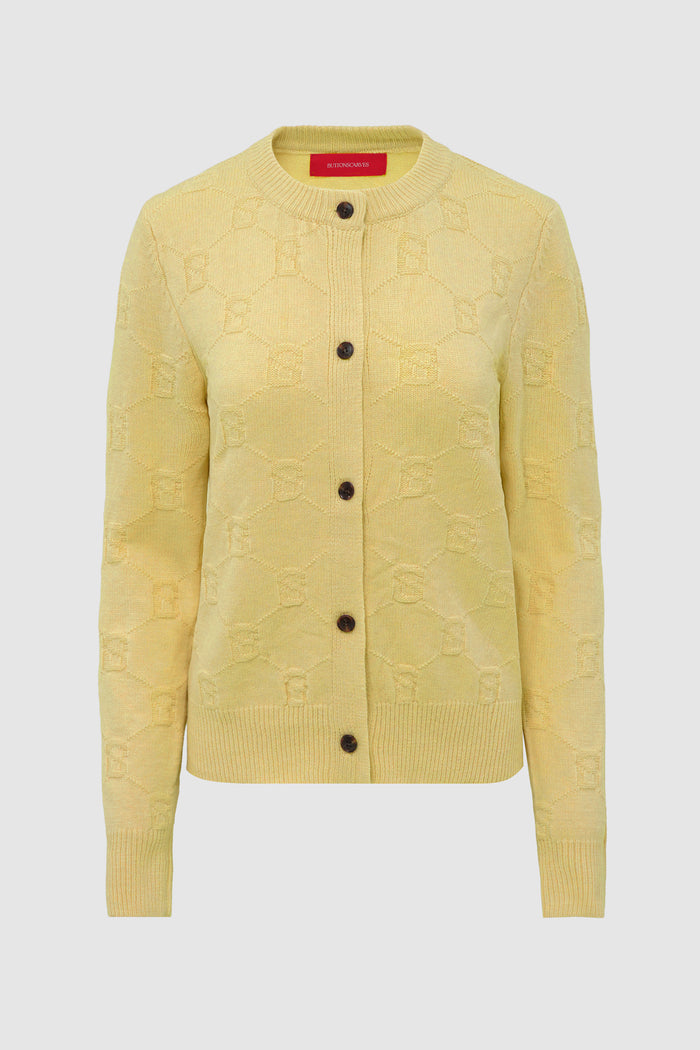 Beverly Knit Cardigan - Yellow