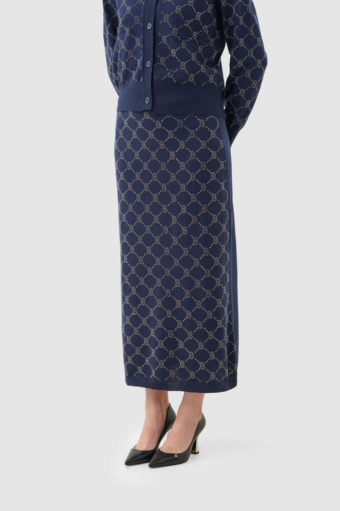 Beverly Knit Set - Navy