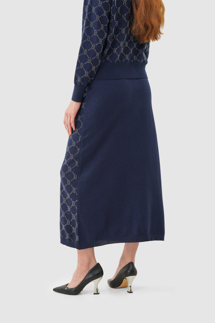 Beverly Knit Set - Navy