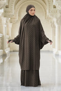beverly prayer robe in cocoa by buttonscarves