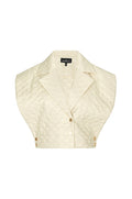 Beverly Quilted Vest - Cream